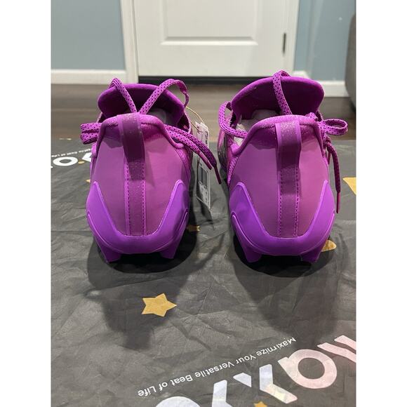 New Men’s Sz 13 Adidas Adizero Football Cleats Sonic Fuchsia Pink RARE GX7899 - Picture 5 of 7